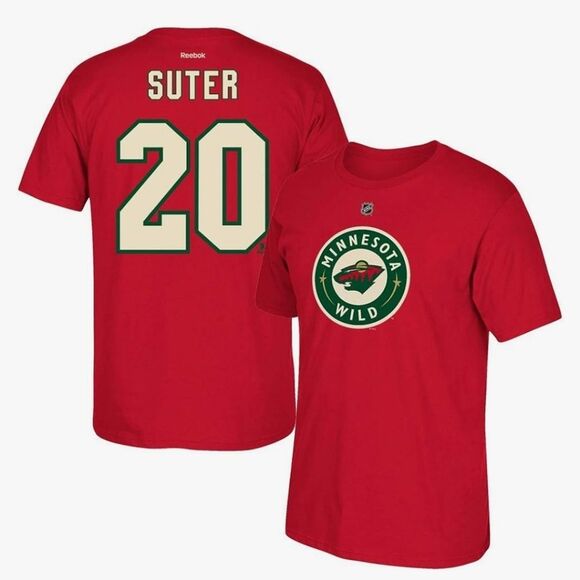 Reebok Other - Reebok NHL Minnesota Wild Ryan Suter Short Sleeve T-Shirt M